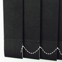 Ver imagem 6 de Persiana Vertical Tecido Kit 02 1,20 X 2,00 (2,40x2,00) - Cores:preta