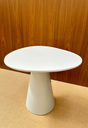 Ver imagem 4 de Mesa Lateral Cone Organica 41cm Branca