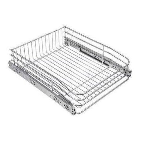 Gaveta Fruteira Deslizante Cromada 7252 570x125x465mm Mód 600mm