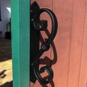 Ver imagem 3 de Puxador Moderno Funcional para Portas feito em Ferro - Preto