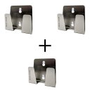 Ver imagem 1 de Porta Esponja Mini com Ventosa em Aço Inox Ecovado (3 un)