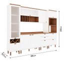 Ver imagem 4 de Armário de Cozinha Completo Genialflex Iluminata Liz Branco