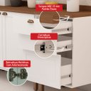 Ver imagem 7 de Armário de Cozinha Completo Genialflex Iluminata Liz Branco