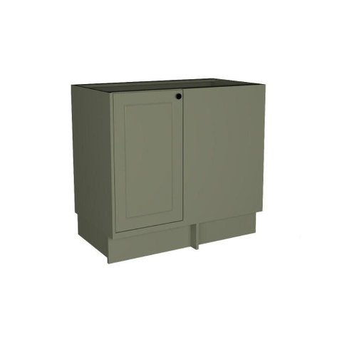 Balcão de Cozinha Évora Ph 3121 Canto Reto C/ 1 Porta S/ Tampo 92,5cm Verde - Herval