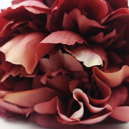 HASTE FLOR PEÔNIA VERMELHA 68CM - 2