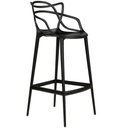 Ver imagem 3 de Kit 4 Banqueta Aviv Allegra Solna Fratini 109 cm (altura) Polipropileno Cor Preto