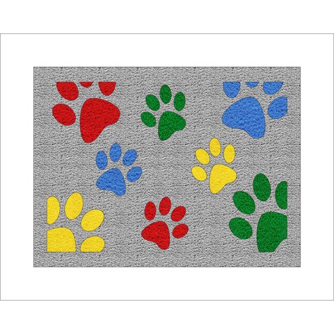 Tapete Capacho Patinhas