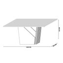Ver imagem 5 de Conjunto Mesa Veneza sem Tampo de Vidro 160cm com 6 Cadeiras Veneza - Imbuia / Wd22