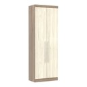 Ver imagem 1 de Guarda Roupa 2 Portas c/ Cabideiro - Módulo Dormitório Master - Guarda Roupas Modulado Luciane:Ártic