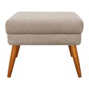 Ver imagem 3 de Puff Decorativo Itália Material Linho Capuccino - Star Confort