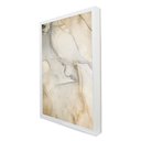 Ver imagem 2 de Quadro Decorativo Abstrato Mármore Sofisticado em Moldura Caixa TaColado Moldura Trad 1cm Preta com 