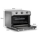 Ver imagem 2 de Air Forno Elétrico 35L com Função Fryer MFB35G Mueller 110V