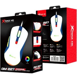 Mouse Gamer Branco Xtrike-me Gm-227 com Fio Usb Rgb 3600dpi - 7