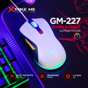 Ver imagem 6 de Mouse Gamer Branco Xtrike-me Gm-227 com Fio Usb Rgb 3600dpi