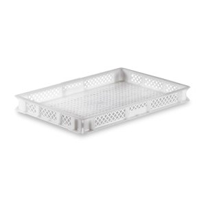 Bandeja Plástica Vazada Empilhável 6,4x40x60 cm