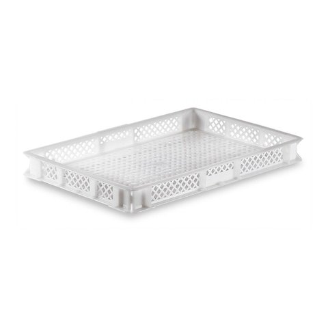 Bandeja Plástica Vazada Empilhável 6,4x40x60 Cm