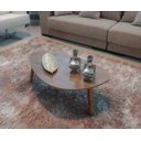 Ver imagem 7 de Mesa Centro Sala Paris Orgânica Média Decorativa Wood