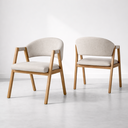 Ver imagem 3 de Conjunto Mesa Sala Jantar 180cm + 6 Cadeiras Corino Caramelo Savana Area Gourmet Oval Organica