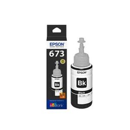 Tinta Epson Original T673 T673120 Preto - L800 L810 L1800 L805 L850 - 1