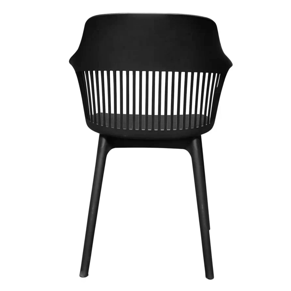 Kit 4 Cadeiras De Jantar Design Marcela Preta - 5