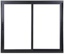 Ver imagem 1 de Vitro de Aluminio 2 Folhas sem Grade Linha Premium:1,20 X 1,50/preto