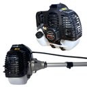 Ver imagem 4 de Roçadeira Aparador de Grama À Gasolina Anmax Cg430-b C/ Faca 2 Pontas e Carretel de Nylon