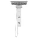 Ver imagem 3 de Chuveiro Elétrico Ducha Eletrônica Falls Branca Metalizada Hydra 127V 5500W