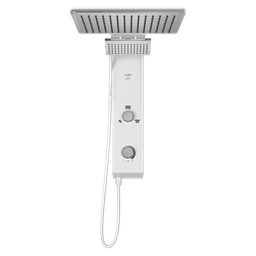 Chuveiro Elétrico Ducha Eletrônica Falls Branca Metalizada Hydra 127V 5500W - 3