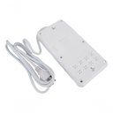 Ver imagem 2 de Filtro de Linha Régua Extensão com 4 Tomadas 4 Usb com Controle de Ligar e Desligar 2m 110-220
