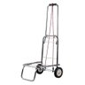 Carrinho de Carga Aço Cromado Dobrável100kg Rodas D Borracha - 1