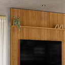 Ver imagem 3 de Painel Tv 65 Pol 245x179 Cm New Interlagos Cumaru Madetec