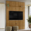 Ver imagem 1 de Painel Tv 65 Pol 245x179 Cm New Interlagos Cumaru Madetec