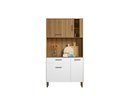 Ver imagem 1 de Kit Armário de Cozinha Compacta Branco Viena Plus com 4 Portas e 1 Gaveta Vp