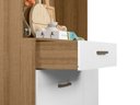Ver imagem 4 de Kit Armário de Cozinha Compacta Branco Viena Plus com 4 Portas e 1 Gaveta Vp