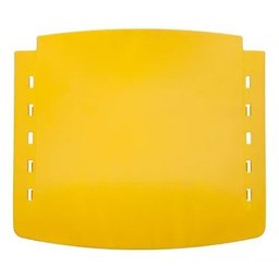 Assento Encosto Plastico Preto Cadeira Fixa - 2