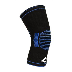 Joelheira de Compressão Sense Knit 3D Alasca:Azul/XG/Unissex