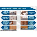 Ver imagem 3 de Balcão de Cozinha P/ Cooktop Esplêndida 2 Portas 80cm Freijo/off White - Mgm