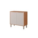 Ver imagem 4 de Balcão de Cozinha P/ Cooktop Esplêndida 2 Portas 80cm Freijo/off White - Mgm