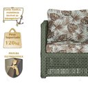 Ver imagem 4 de Mesa Centro e 2 Poltronas Madri Corda Náutica Estofado 6 Trama Original
