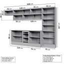 Ver imagem 5 de Cozinha Modulada 8 Peças 5 Aéreos 2 Balcões 1 Paneleiro Nara CabeCasa MadeiraOriginals