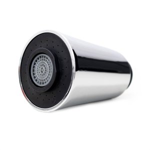 Bico Arejador Duplo Jato Cone Cromado para Torneira Gourmet