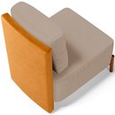 Ver mais imagens de Kit 2 Poltronas Decorativa Sala Estar Living Hungria L02 Couríssimo Whisky Linho Bege Escuro - Lyam