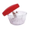 Mini Processador e Triturador de alimentos 3 lâminas multiuso:Vermelho - 2