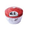 Mini Processador e Triturador de alimentos 3 lâminas multiuso:Vermelho - 1