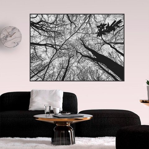 Quadro Canvas Galhos Secos 1,00x1,30