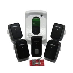 Campainha sem Fio Cib 101 para 4 Salas e Protetor Intelbras - 3