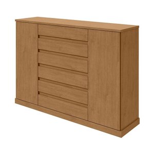 Cômoda Sapateira Vedra Amêndoa Clean – Lopas
