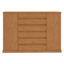 Ver imagem 2 de Cômoda Sapateira Vedra Amêndoa Clean – Lopas