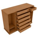 Ver imagem 3 de Cômoda Sapateira Vedra Amêndoa Clean – Lopas