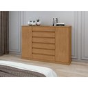 Ver imagem 4 de Cômoda Sapateira Vedra Amêndoa Clean – Lopas